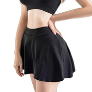 Black Skort Running