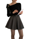 Black Slim Fit T Shirt Women's