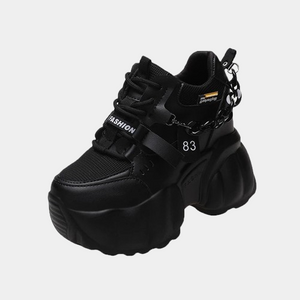 Black Sneakers High Platform