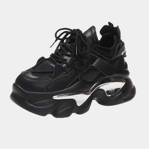 Black Sneakers With Platform