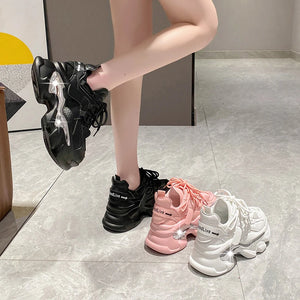 Black Sneakers With Platform
