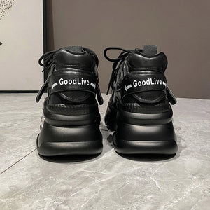 Black Sneakers With Platform