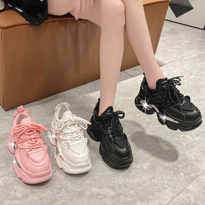 Black Sneakers With Platform