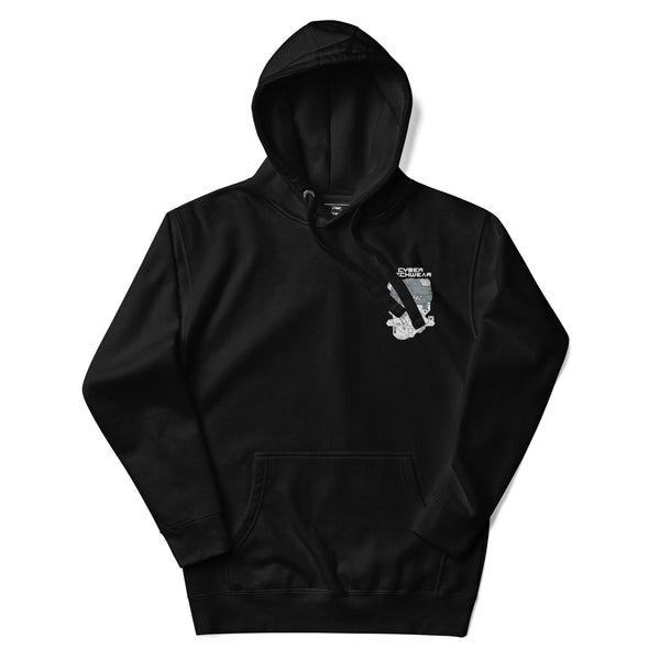 Black Sporty Fit Hoodie