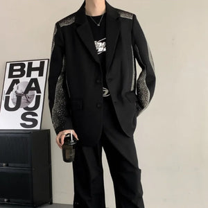 Black Suit Jacket Korean