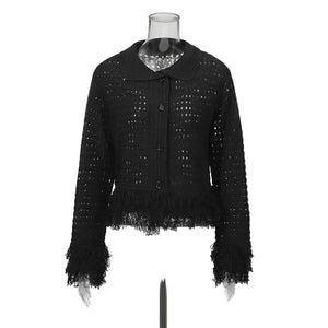 Black Sweater Jacket Women's