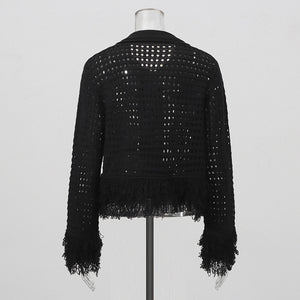 Black Sweater Jacket Women's