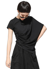 Black T Shirt Fitted Women's