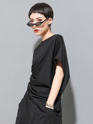 Black T Shirt Fitted Women's