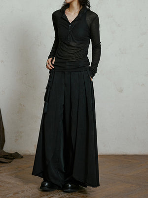 Black T Shirt For Women Long Sleeve