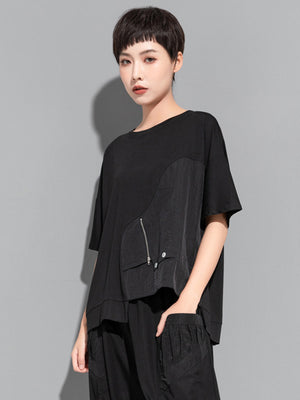 Black T Shirt For Women Oversized
