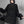 Oversized μαύρο δαντελωτό top με ψηλό γιακά σε όψη τριών τετάρτων, μανίκι balloon με δαντελωτή μανσέτα καμπάνα