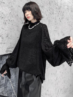 Black T Shirt Oversized Women's