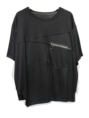 Black T Shirt Women Plus Size