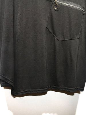 Black T Shirt Women Plus Size