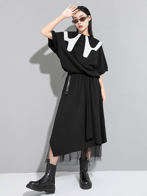 Black T Shirt Women's Oversized