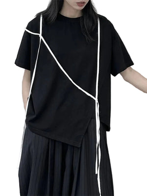 Black T Shirt Women's Short Sleeve