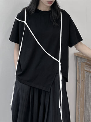 Black T Shirt Women's Short Sleeve