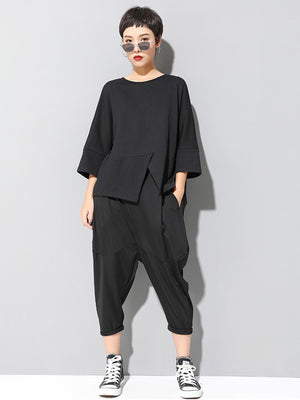 Black T Shirts Fitted Women's