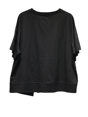 Black T Shirts With Pocket Women's