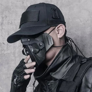 2024 Punk Hip Hop Techwear Baseball Cap Outdoor Tactical Multifunction Gorras Men Women High Street Casual Hat