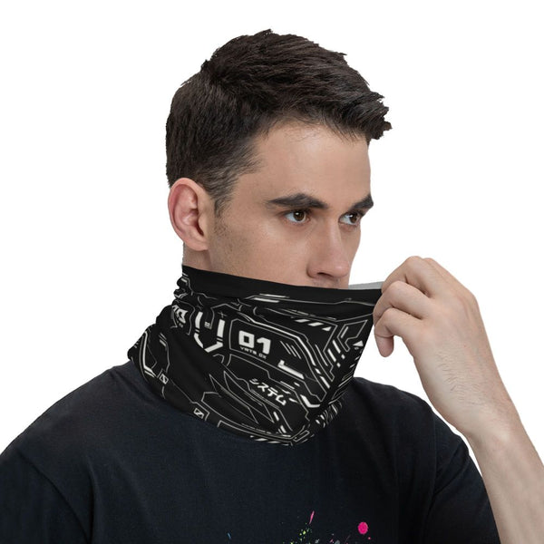 Black Techwear Bandana