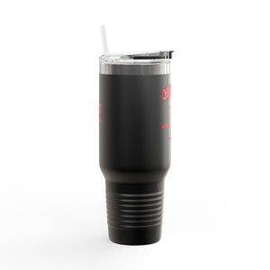 Black Tumbler 40 oz Gym