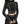 Black Turtleneck Long Sleeve Crop Top