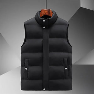 Black Utility Vest Mens