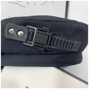 Vintage Techwear Beret Hip Hop Punk Hats For Woman Japanese Style Outdoor Motorcycle Sport Fashion Caps