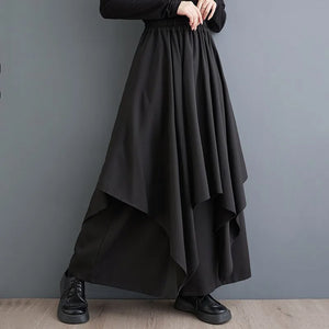 black vintage Skirt Pants