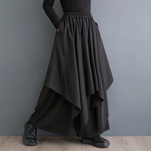 black vintage Skirt Pants