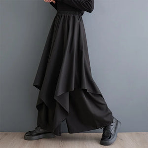 black vintage Skirt Pants