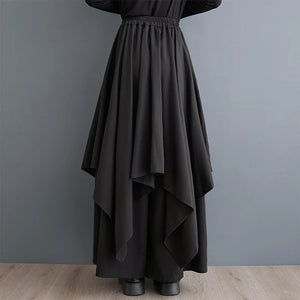 black vintage Skirt Pants