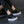 Black Wedge Platform Sneakers