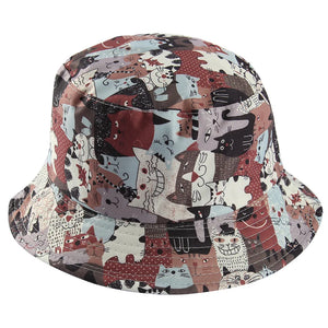 Black White Bucket Hat