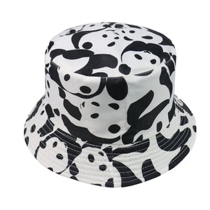 Black White Bucket Hat