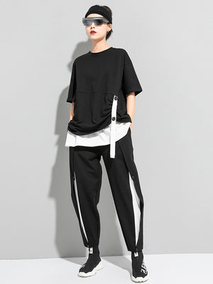 Black White T Shirt Women