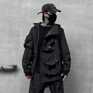 Black Winter Jacket Long