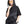 Black Women's T Shirt - product view on white background