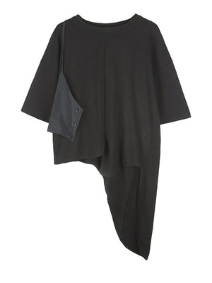 Black Women's T Shirts Plain
