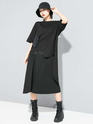 Black Women's T Shirts Plain