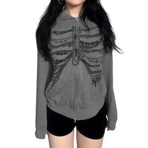 Black Women's Zip Up Jackets