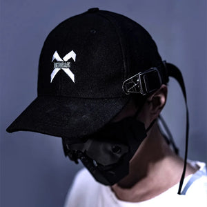 Tactical Techwear Punk Hip Hop Woolen Baseball Cap Men Women Embroider Multifunction Adjustable Casual Sport Hat Casquet