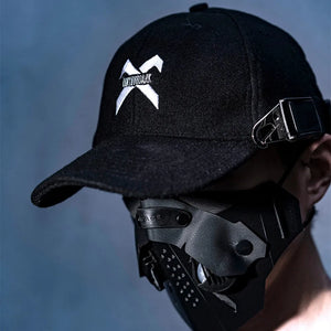 Tactical Techwear Punk Hip Hop Woolen Baseball Cap Men Women Embroider Multifunction Adjustable Casual Sport Hat Casquet