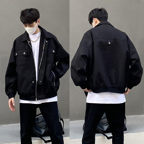 Black Workwear Jacket