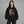 Black Y2K Hoodies – worn by a woman