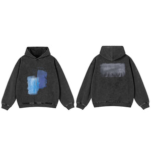 Black Y2K Hoodies Men