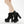 Black Y2K Lace Up Shoes