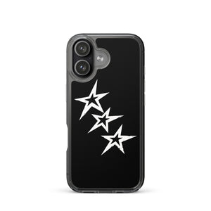 Black Y2K Phone Case with Stars